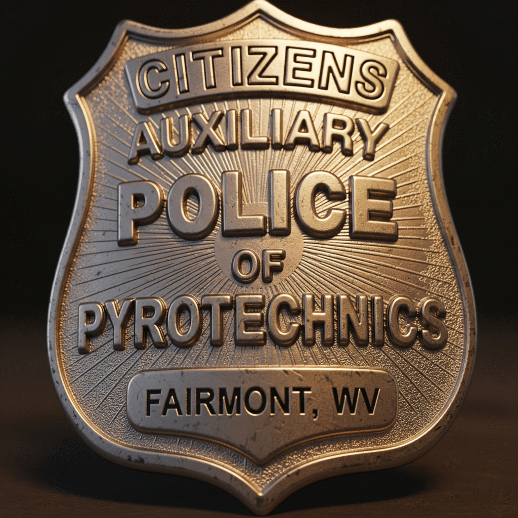 Citizens auxiliary police of pyrotechnics fairmont wv