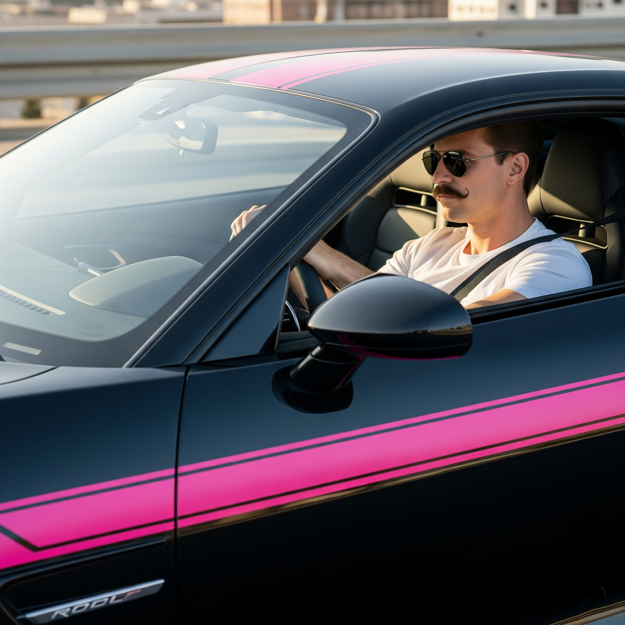 Man in fiero